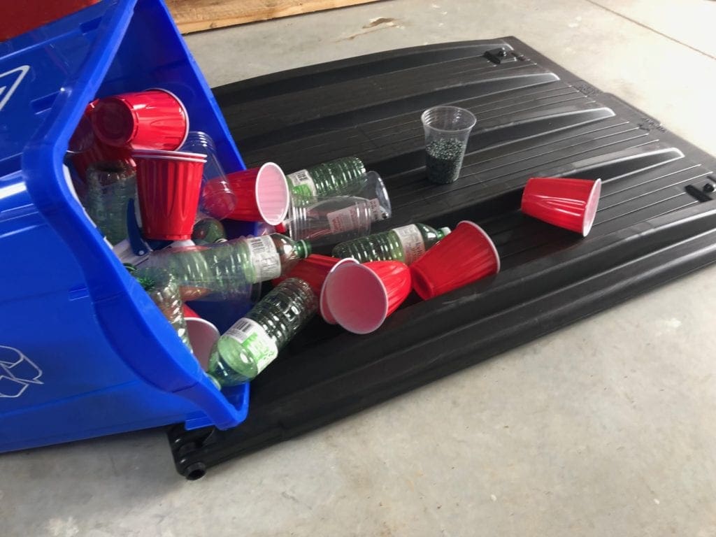 Manser Welding Recycled Plastic Lids, Waste Management Bins
